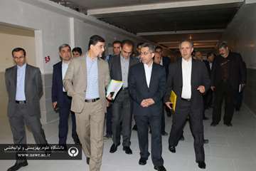 بازدید معاون وزیر بهداشت و هیات رئیسه دانشگاه از مرکز رازی